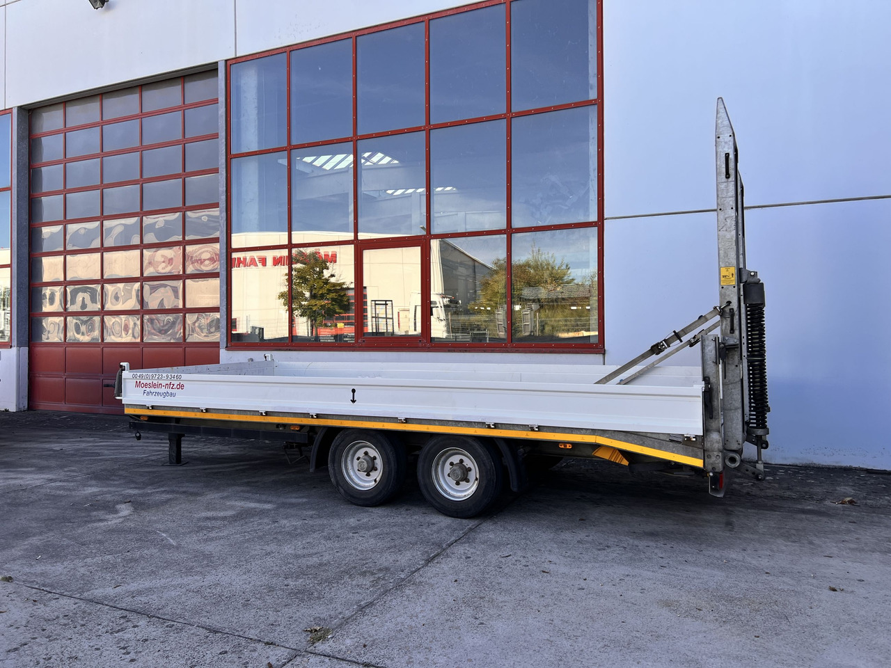 Möslein TTS 11 Schwebheim Tandemtieflader - Remorque porte-engin surbaissée: photos 4 Möslein TTS 11 Schwebheim Tandemtieflader - Remorque porte-engin surbaissée: photos 4
