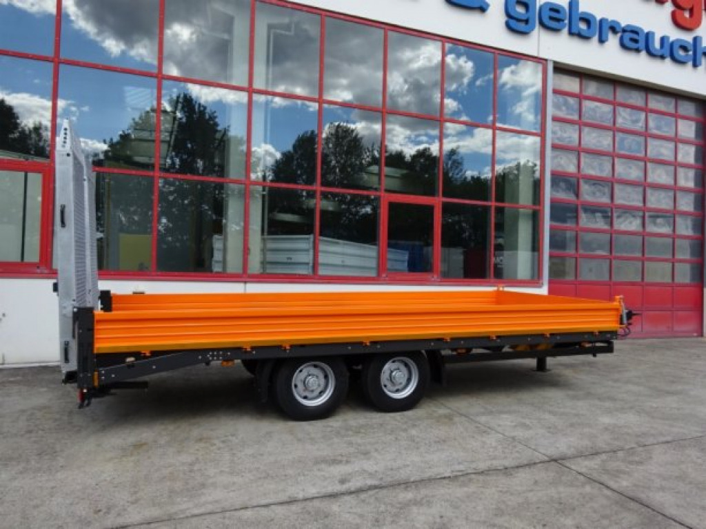 Möslein TTT 11-6,2 BR Orange Tandemtieflader mit breiten RampenNeufahrzeug - Remorque porte-engin surbaissée: photos 4 Möslein TTT 11-6,2 BR Orange Tandemtieflader mit breiten RampenNeufahrzeug - Remorque porte-engin surbaissée: photos 4