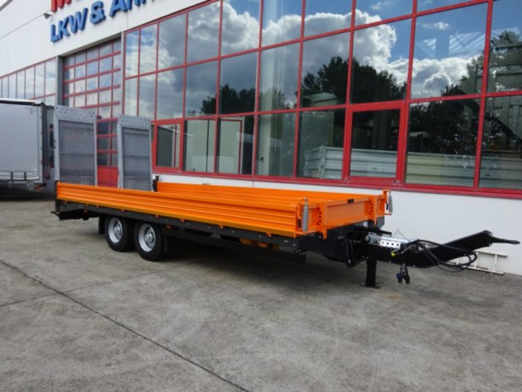 Möslein TTT 11-6,2 BR Orange Tandemtieflader mit breiten RampenNeufahrzeug - Remorque porte-engin surbaissée: photos 2 Möslein TTT 11-6,2 BR Orange Tandemtieflader mit breiten RampenNeufahrzeug - Remorque porte-engin surbaissée: photos 2