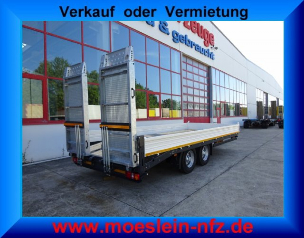 Möslein TTT 11-6,2 BR Weiß Tandemtieflader mit breiten RampenNeufahrzeug - Remorque porte-engin surbaissée: photos 2 Möslein TTT 11-6,2 BR Weiß Tandemtieflader mit breiten RampenNeufahrzeug - Remorque porte-engin surbaissée: photos 2