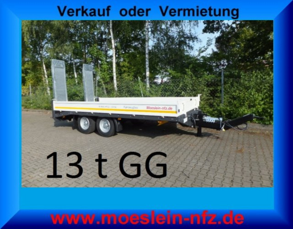 Möslein TTT 13- 5,2 Weiß Neuer Tandemtieflader 13 t GG - Remorque porte-engin surbaissée: photos 4 Möslein TTT 13- 5,2 Weiß Neuer Tandemtieflader 13 t GG - Remorque porte-engin surbaissée: photos 4