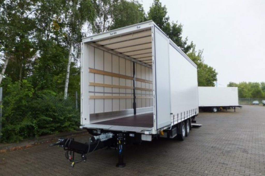Möslein neuer Planenanhänger, Ladebordwand + Durchladba - Camion à rideaux coulissants: photos 5 Möslein neuer Planenanhänger, Ladebordwand + Durchladba - Camion à rideaux coulissants: photos 5
