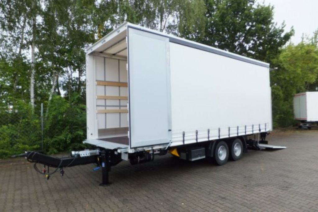Möslein neuer Planenanhänger, Ladebordwand + Durchladba - Camion à rideaux coulissants: photos 2 Möslein neuer Planenanhänger, Ladebordwand + Durchladba - Camion à rideaux coulissants: photos 2