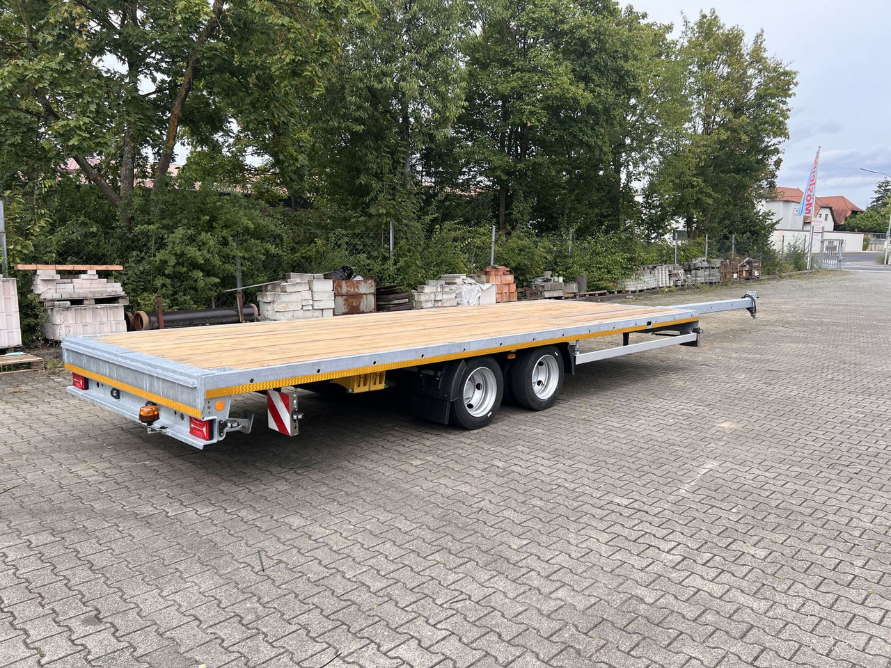 Möslein 13,9 t Tandemanhänger- Tieflader, ausziehbar - Semi-remorque: photos 3 Möslein 13,9 t Tandemanhänger- Tieflader, ausziehbar - Semi-remorque: photos 3