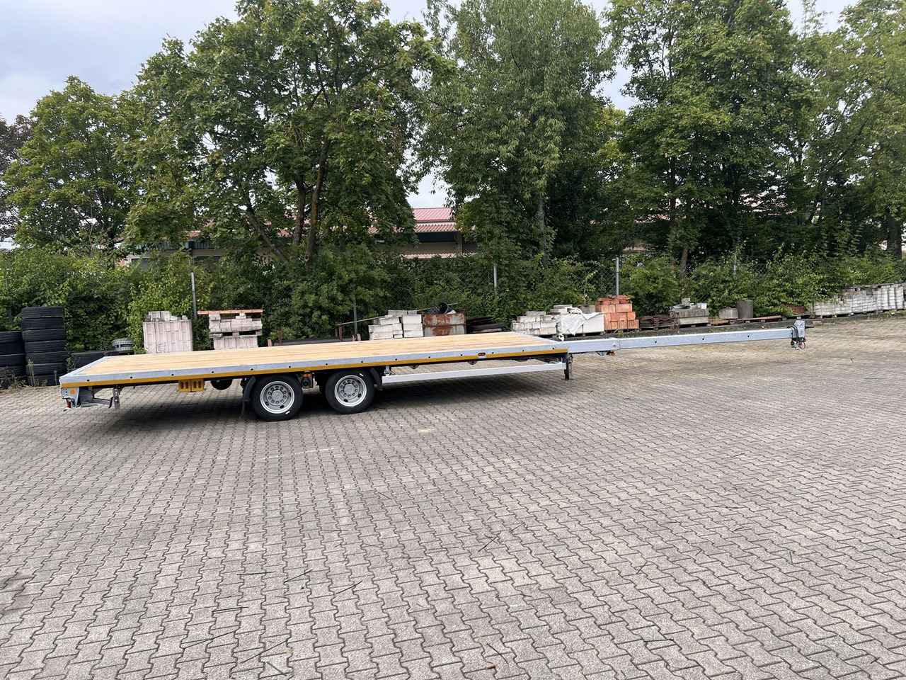 Möslein 13,9 t Tandemanhänger- Tieflader, ausziehbar - Semi-remorque: photos 5 Möslein 13,9 t Tandemanhänger- Tieflader, ausziehbar - Semi-remorque: photos 5