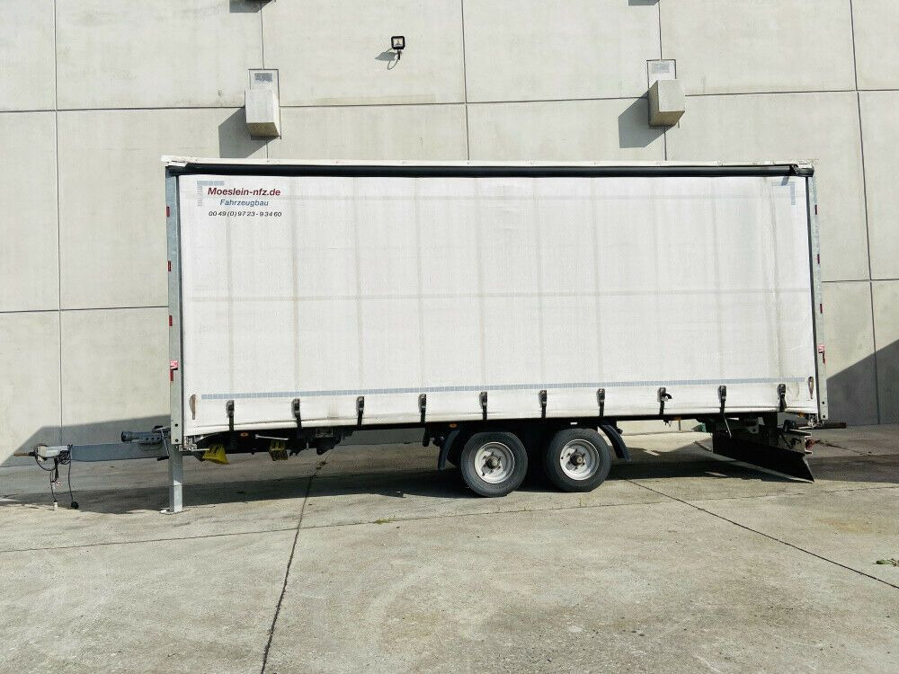 Camion à rideaux coulissants Tandem- Schiebeplanenanhänger zum Durchladen: photos 1