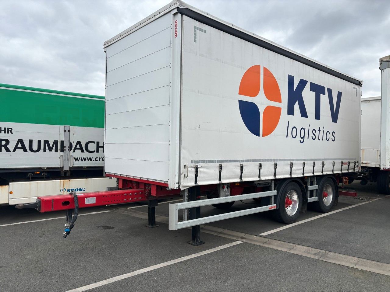 Wecon Tandem Anhänger Plane APZ 218 - Remorque rideaux coulissants: photos 2 Wecon Tandem Anhänger Plane APZ 218 - Remorque rideaux coulissants: photos 2