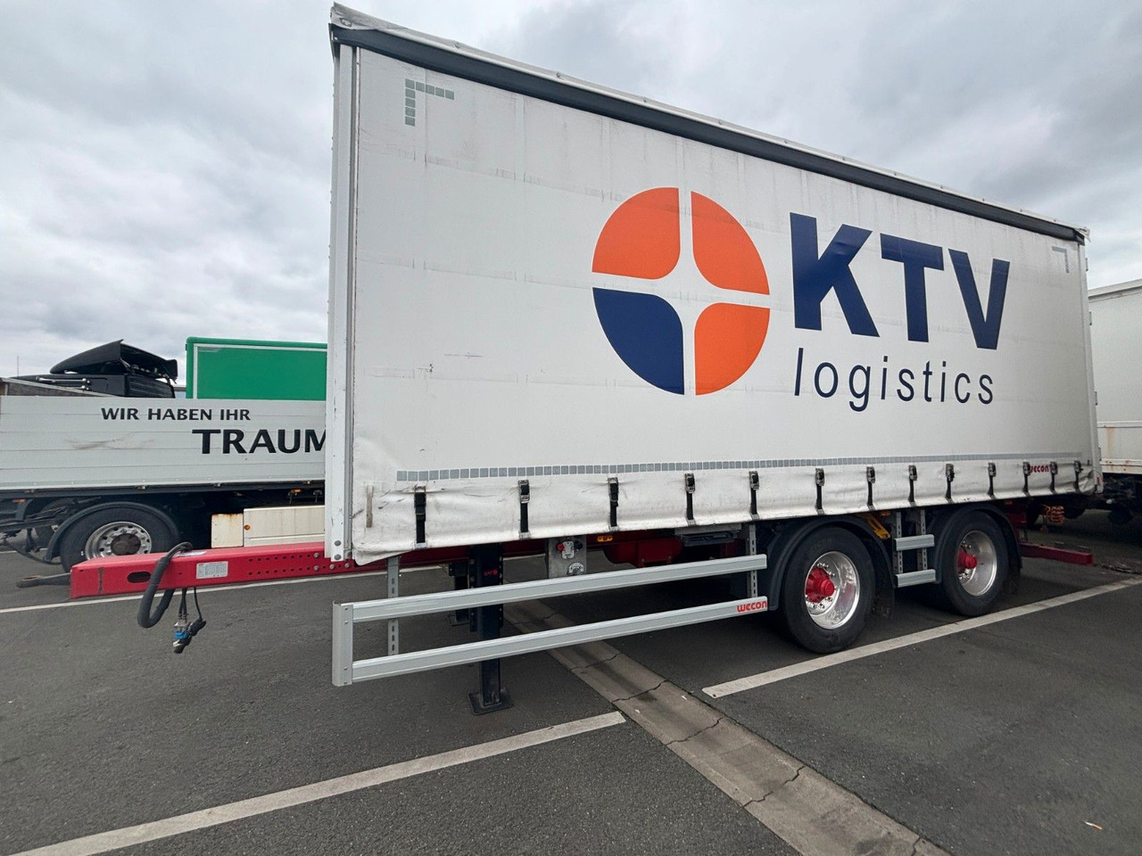 Wecon Tandem Anhänger Plane APZ 218 - Remorque rideaux coulissants: photos 1 Wecon Tandem Anhänger Plane APZ 218 - Remorque rideaux coulissants: photos 1