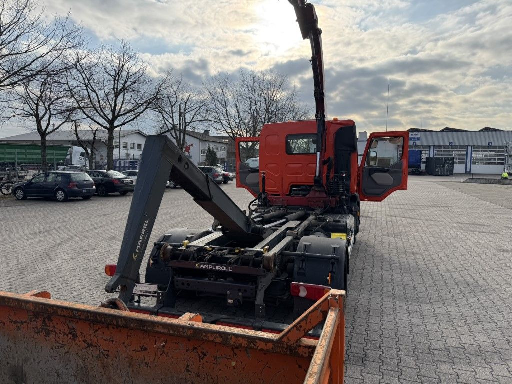 Camion ampliroll, Camion grue DAF FA LF 180 8t / Abrollkipper, Ladekran   Containe: photos 12