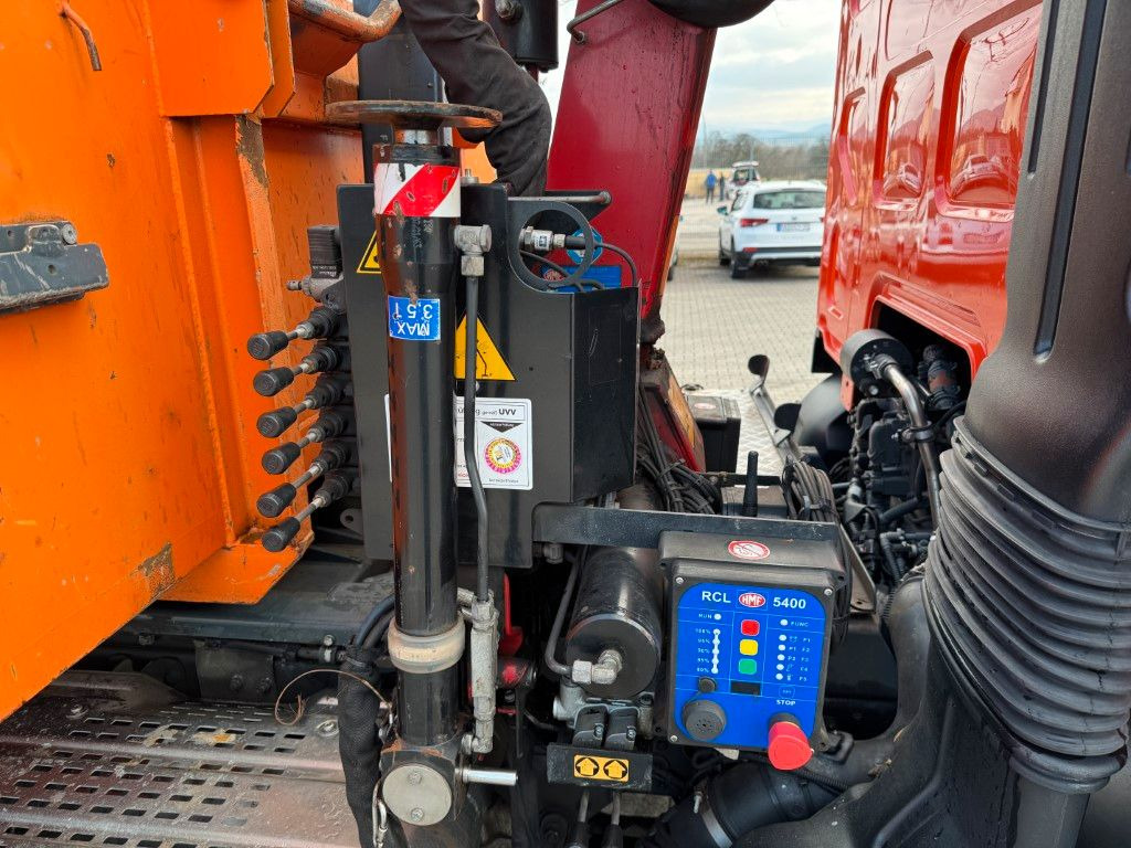 Camion ampliroll, Camion grue DAF FA LF 180 8t / Abrollkipper, Ladekran   Containe: photos 23