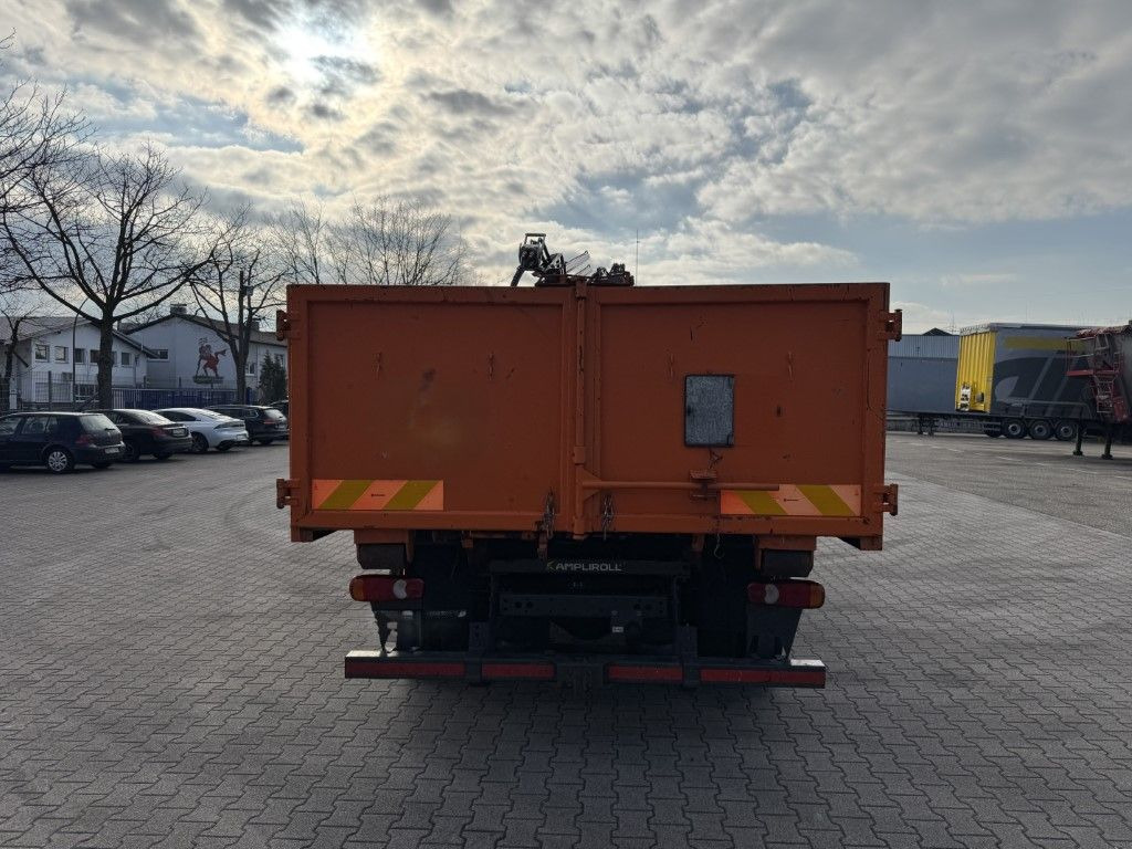 Camion ampliroll, Camion grue DAF FA LF 180 8t / Abrollkipper, Ladekran   Containe: photos 6