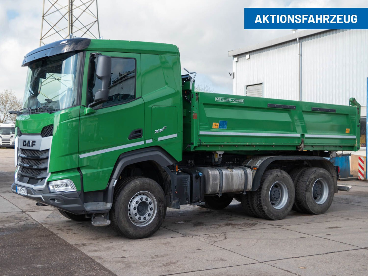 DAF FAT XFC 530 SL Meiller TRIGENIUS D 316 DAF FAT XFC 530 SL Meiller TRIGENIUS D 316 - Camion benne: photos 1 DAF FAT XFC 530 SL Meiller TRIGENIUS D 316 DAF FAT XFC 530 SL Meiller TRIGENIUS D 316 - Camion benne: photos 1