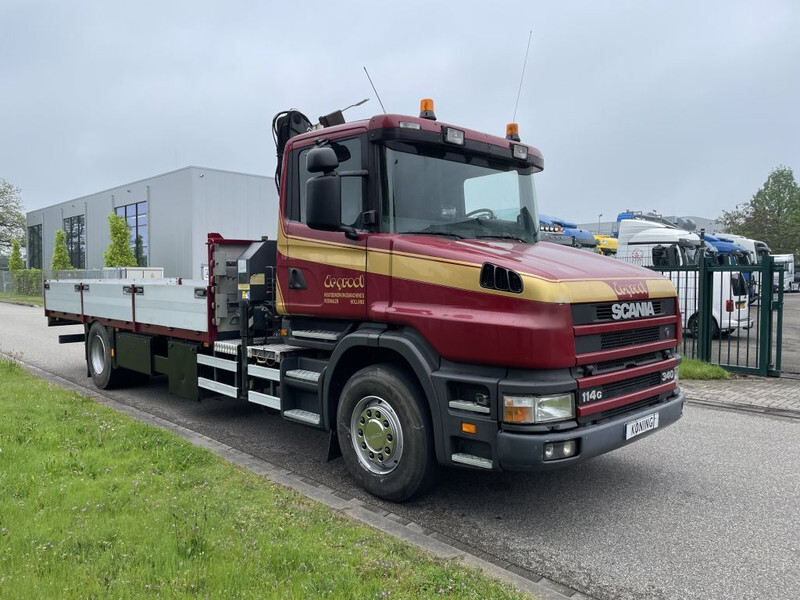 Scania T114-340 TORPEDO + KRAAN - Camion grue: photos 2 Scania T114-340 TORPEDO + KRAAN - Camion grue: photos 2