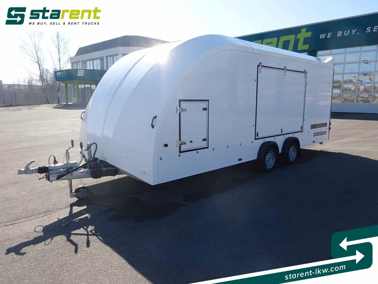 Brian James Race Transporter 4, Seilwinde, Kippfunktion - Remorque porte-voitures: photos 1 Brian James Race Transporter 4, Seilwinde, Kippfunktion - Remorque porte-voitures: photos 1