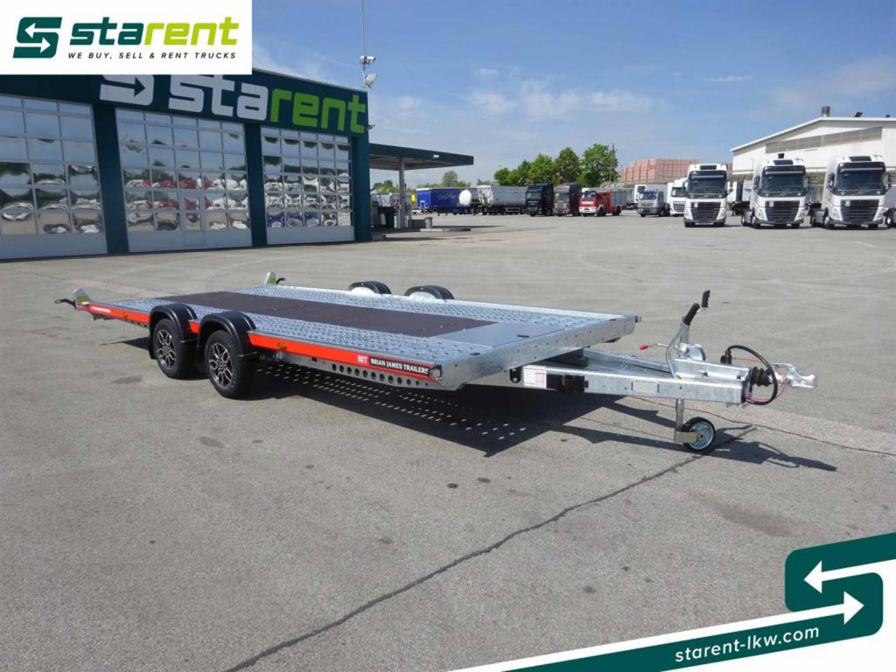 Brian James Trailers A-Transporter, Rampen, Alufelgen - Remorque porte-voitures: photos 3 Brian James Trailers A-Transporter, Rampen, Alufelgen - Remorque porte-voitures: photos 3