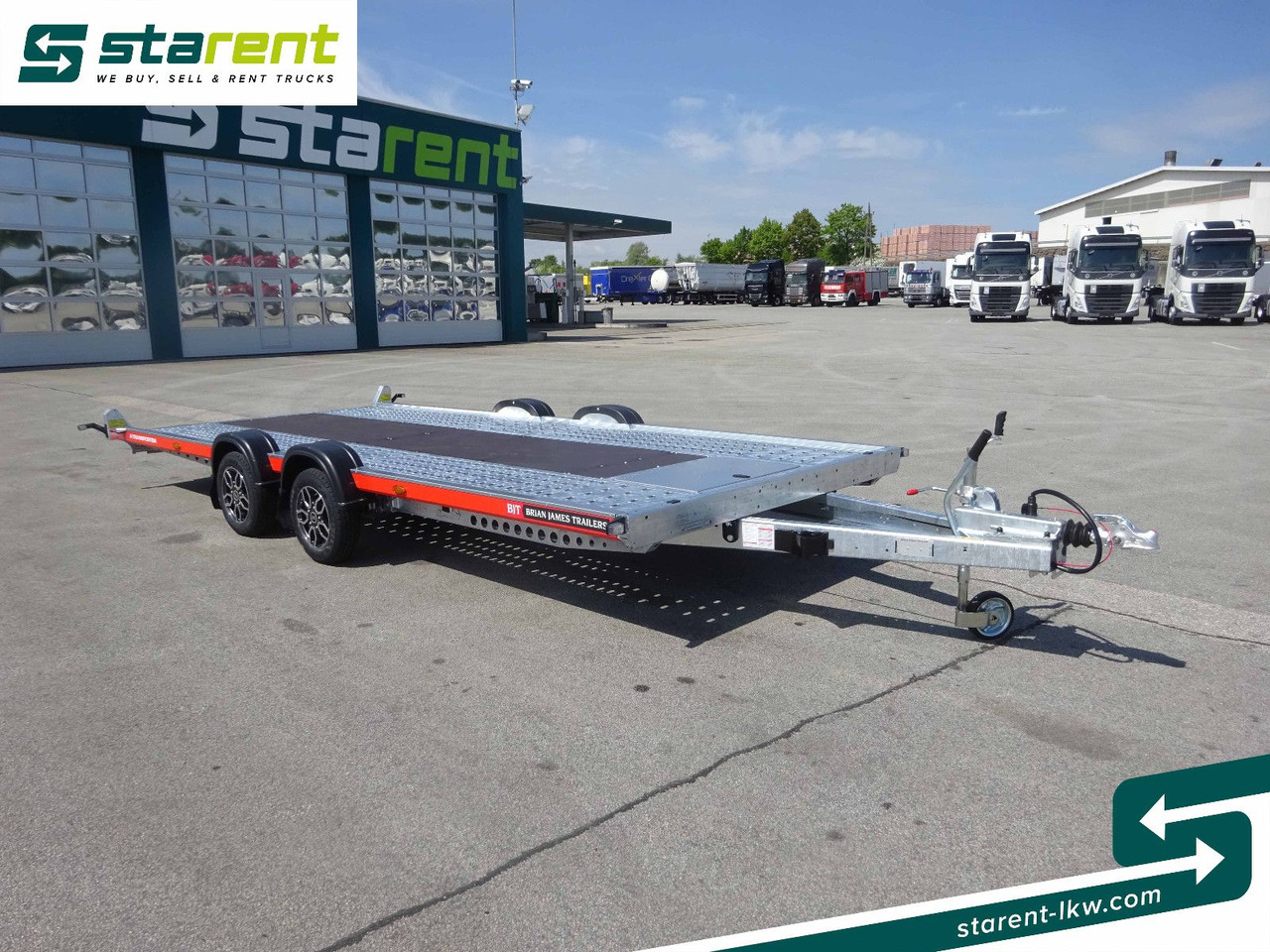 Brian James Trailers A-Transporter, Rampen, Alufelgen - Remorque porte-voitures: photos 3 Brian James Trailers A-Transporter, Rampen, Alufelgen - Remorque porte-voitures: photos 3