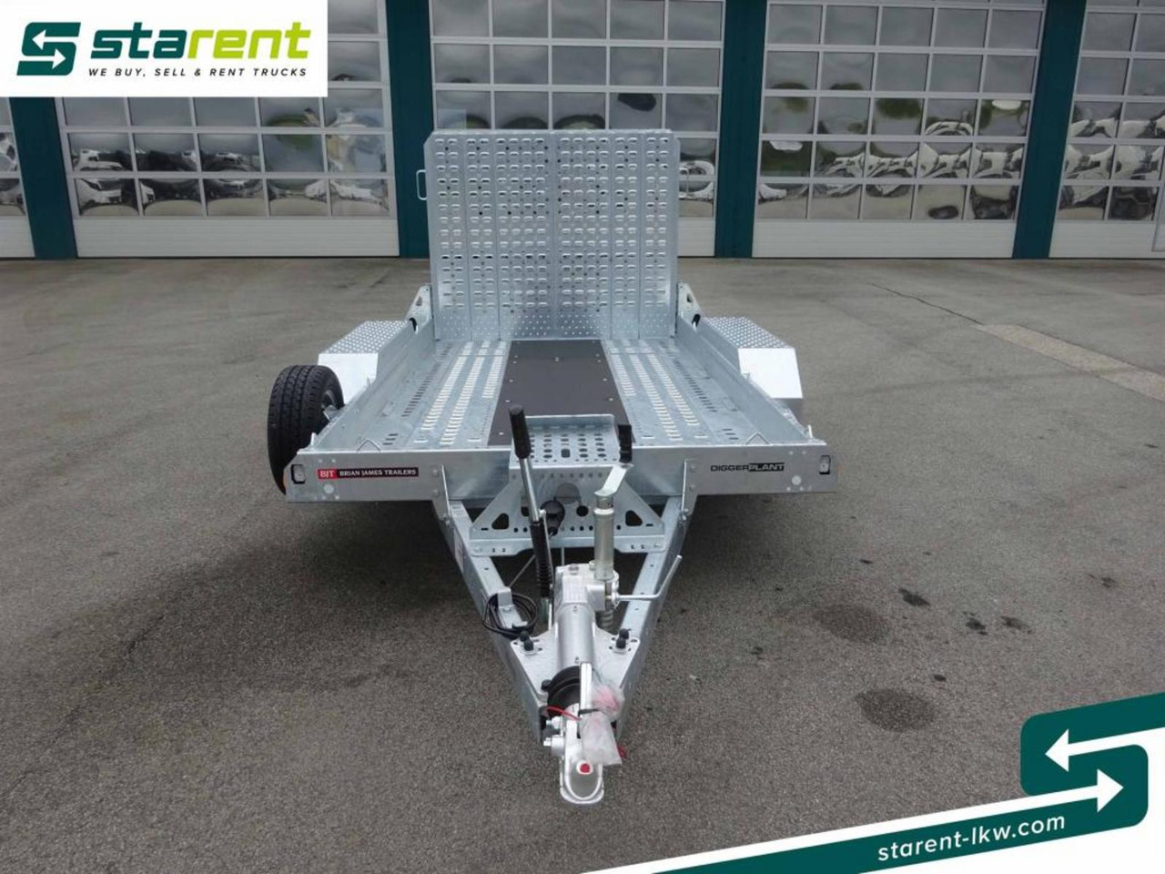 Brian James Trailers Digger Plant Schwerlast-Rampe - Remorque porte-voitures: photos 2 Brian James Trailers Digger Plant Schwerlast-Rampe - Remorque porte-voitures: photos 2