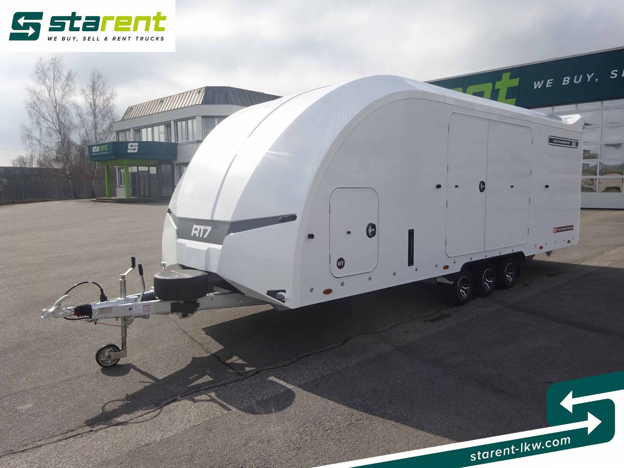 Brian James Trailers Race Transporter 7, Seilwinde - Remorque porte-voitures: photos 1 Brian James Trailers Race Transporter 7, Seilwinde - Remorque porte-voitures: photos 1