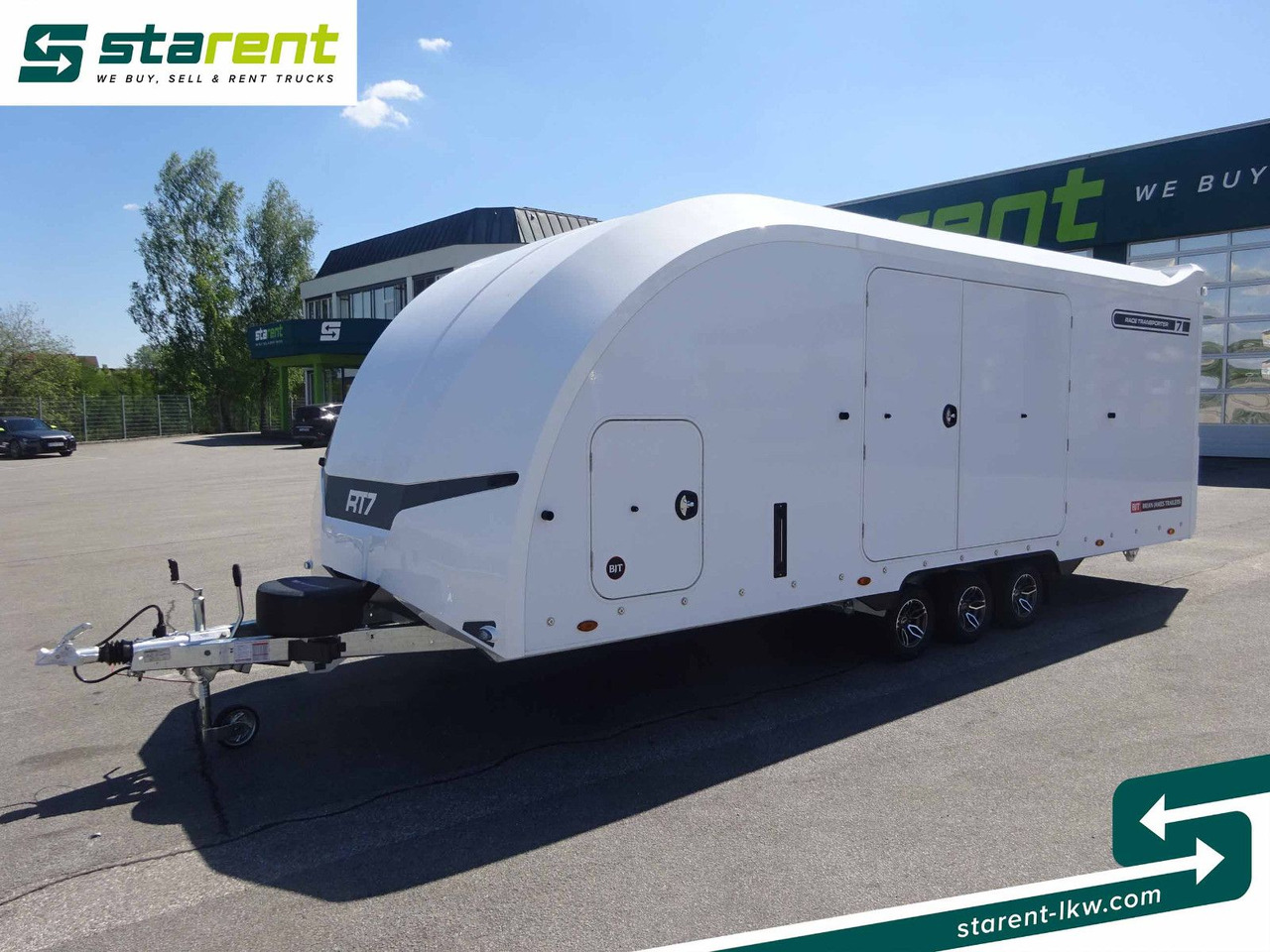 Brian James Trailers Race Transporter 7, Seilwinde - Remorque porte-voitures: photos 1 Brian James Trailers Race Transporter 7, Seilwinde - Remorque porte-voitures: photos 1