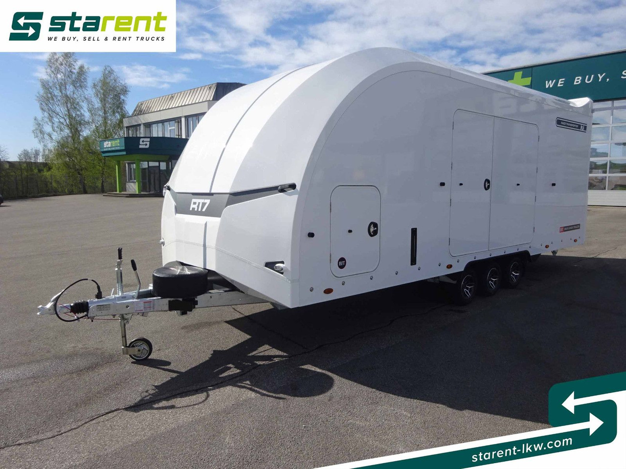Brian James Trailers Race Transporter 7, Seilwinde - Remorque porte-voitures: photos 1 Brian James Trailers Race Transporter 7, Seilwinde - Remorque porte-voitures: photos 1