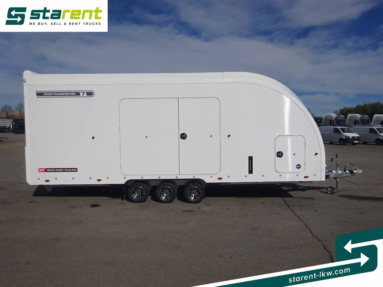 Brian James Trailers Race Transporter 7, Seilwinde - Remorque porte-voitures: photos 4 Brian James Trailers Race Transporter 7, Seilwinde - Remorque porte-voitures: photos 4