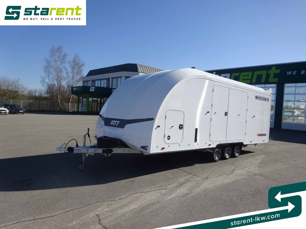 Brian James Trailers Race Transporter 7, Seilwinde - Remorque porte-voitures: photos 1 Brian James Trailers Race Transporter 7, Seilwinde - Remorque porte-voitures: photos 1