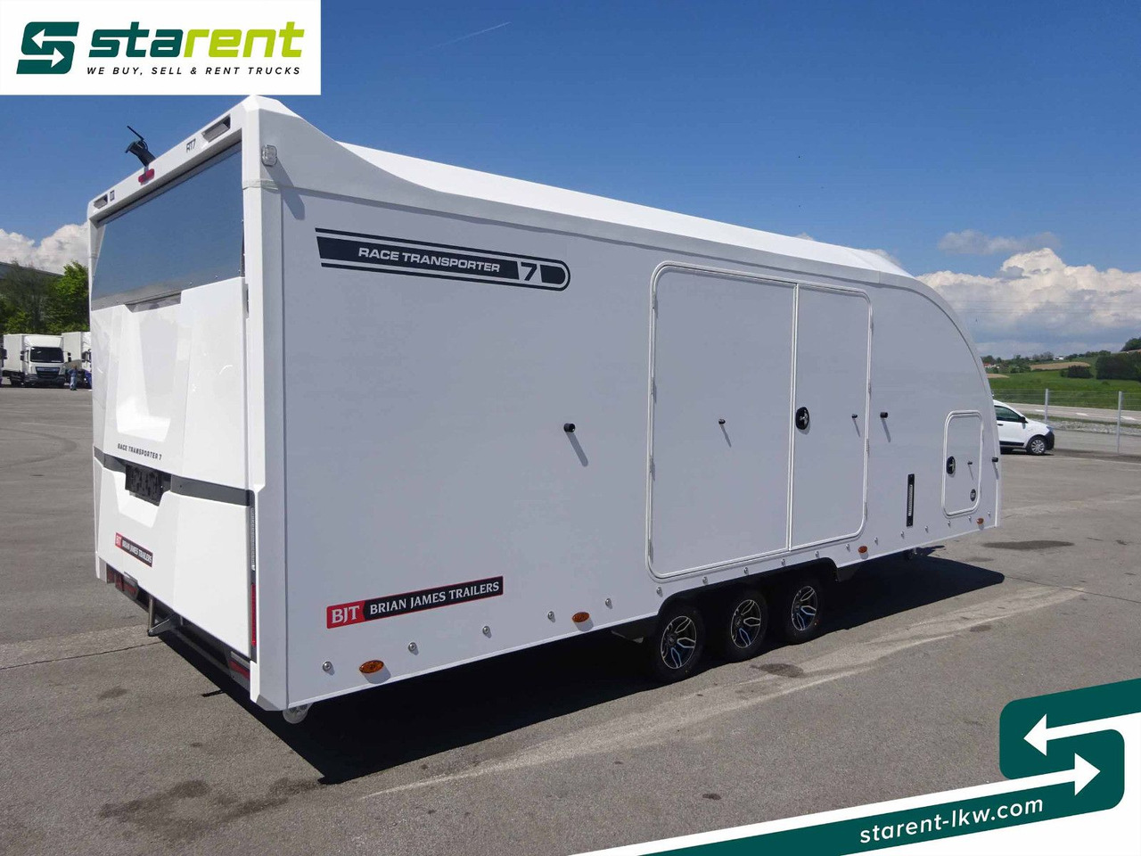 Brian James Trailers Race Transporter 7, Seilwinde - Remorque porte-voitures: photos 5 Brian James Trailers Race Transporter 7, Seilwinde - Remorque porte-voitures: photos 5