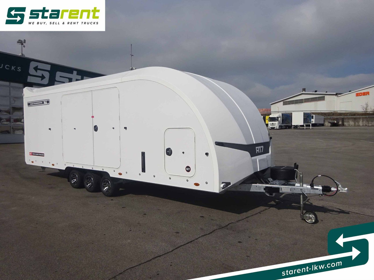 Brian James Trailers Race Transporter 7, Seilwinde - Remorque porte-voitures: photos 3 Brian James Trailers Race Transporter 7, Seilwinde - Remorque porte-voitures: photos 3