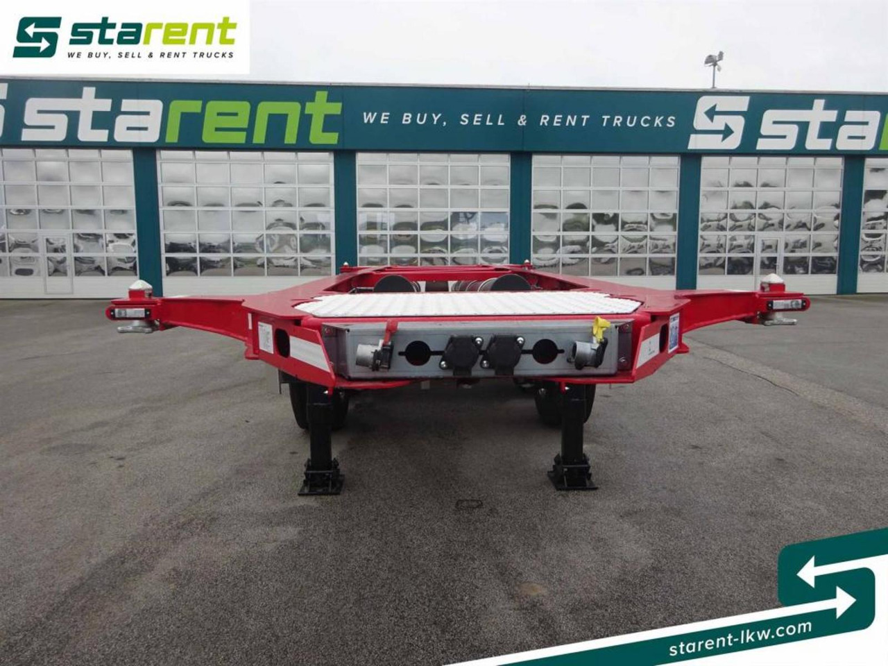 D-TEC Containercarrier CC-20-3-T ADR 1x20 Lift-A - Remorque porte-conteneur/ Caisse mobile: photos 2 D-TEC Containercarrier CC-20-3-T ADR 1x20 Lift-A - Remorque porte-conteneur/ Caisse mobile: photos 2