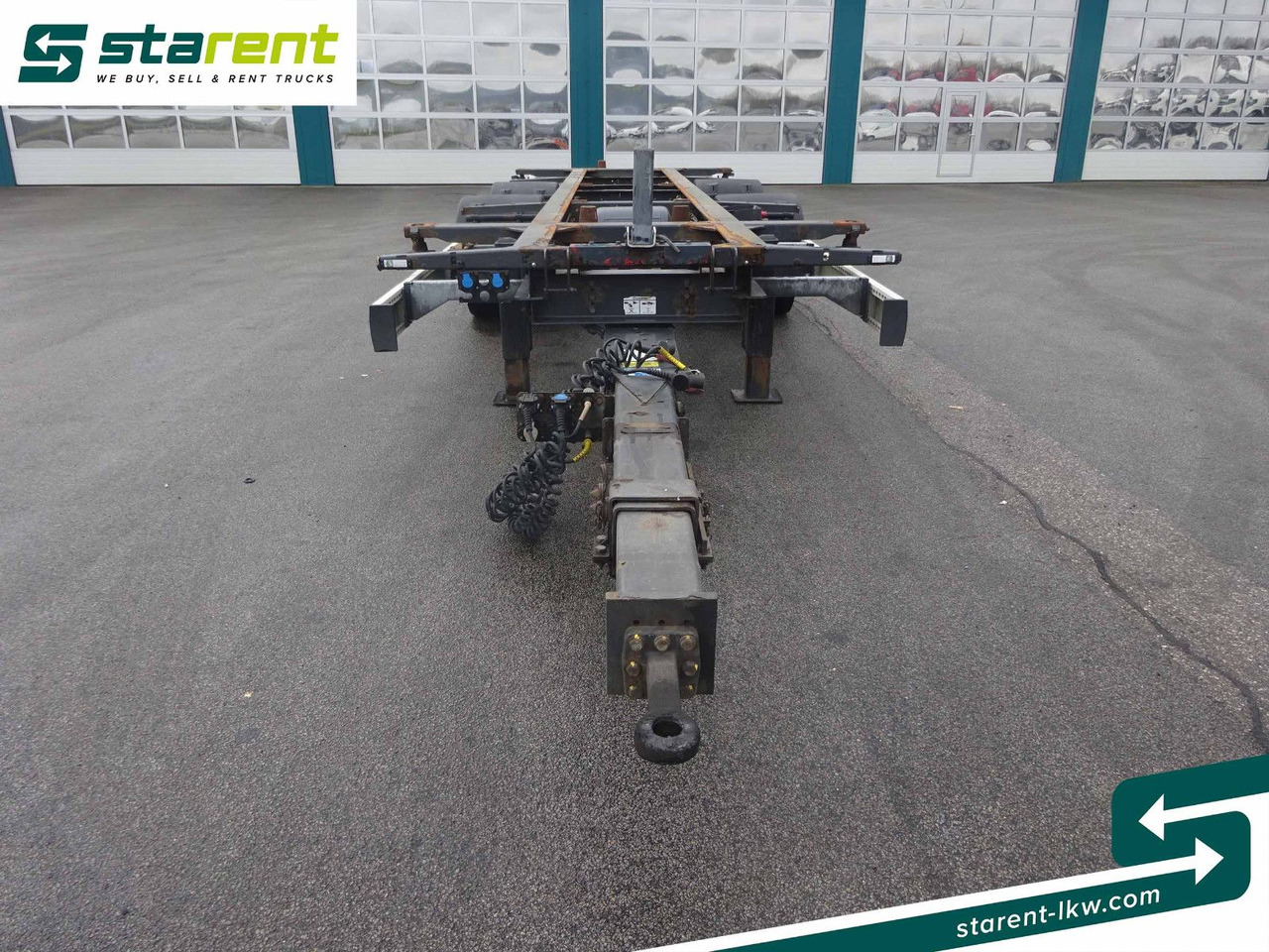Krone Jumbotandemlafette, BDF Wechselrahmen - Remorque porte-conteneur/ Caisse mobile: photos 2 Krone Jumbotandemlafette, BDF Wechselrahmen - Remorque porte-conteneur/ Caisse mobile: photos 2