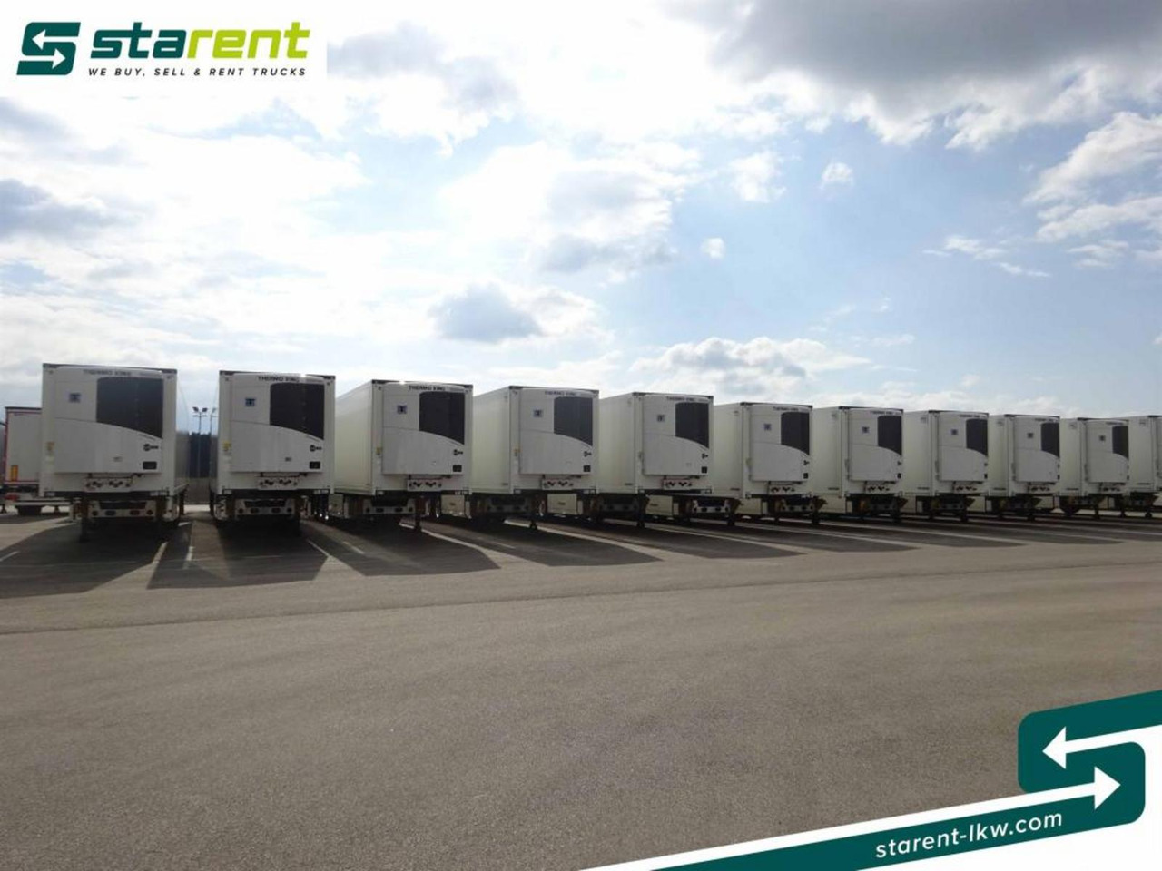 Krone Thermo King SLXi300 Alu Doppel Blumenbreit Lift-A - Semi-remorque frigorifique: photos 2 Krone Thermo King SLXi300 Alu Doppel Blumenbreit Lift-A - Semi-remorque frigorifique: photos 2