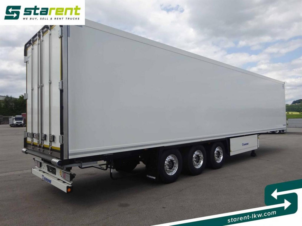 Krone Thermo King SLXi300 Alu Doppel Blumenbreit Lift-A - Semi-remorque frigorifique: photos 5 Krone Thermo King SLXi300 Alu Doppel Blumenbreit Lift-A - Semi-remorque frigorifique: photos 5