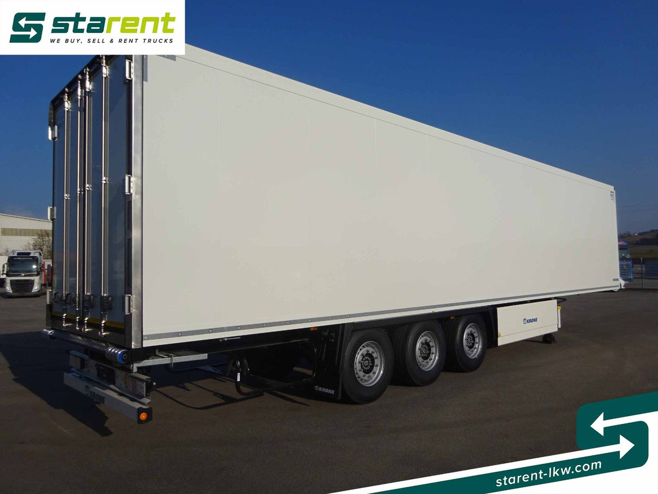 Krone Thermotrailer Carrier Vector 1550, Zurrleisten - Semi-remorque fourgon: photos 5 Krone Thermotrailer Carrier Vector 1550, Zurrleisten - Semi-remorque fourgon: photos 5