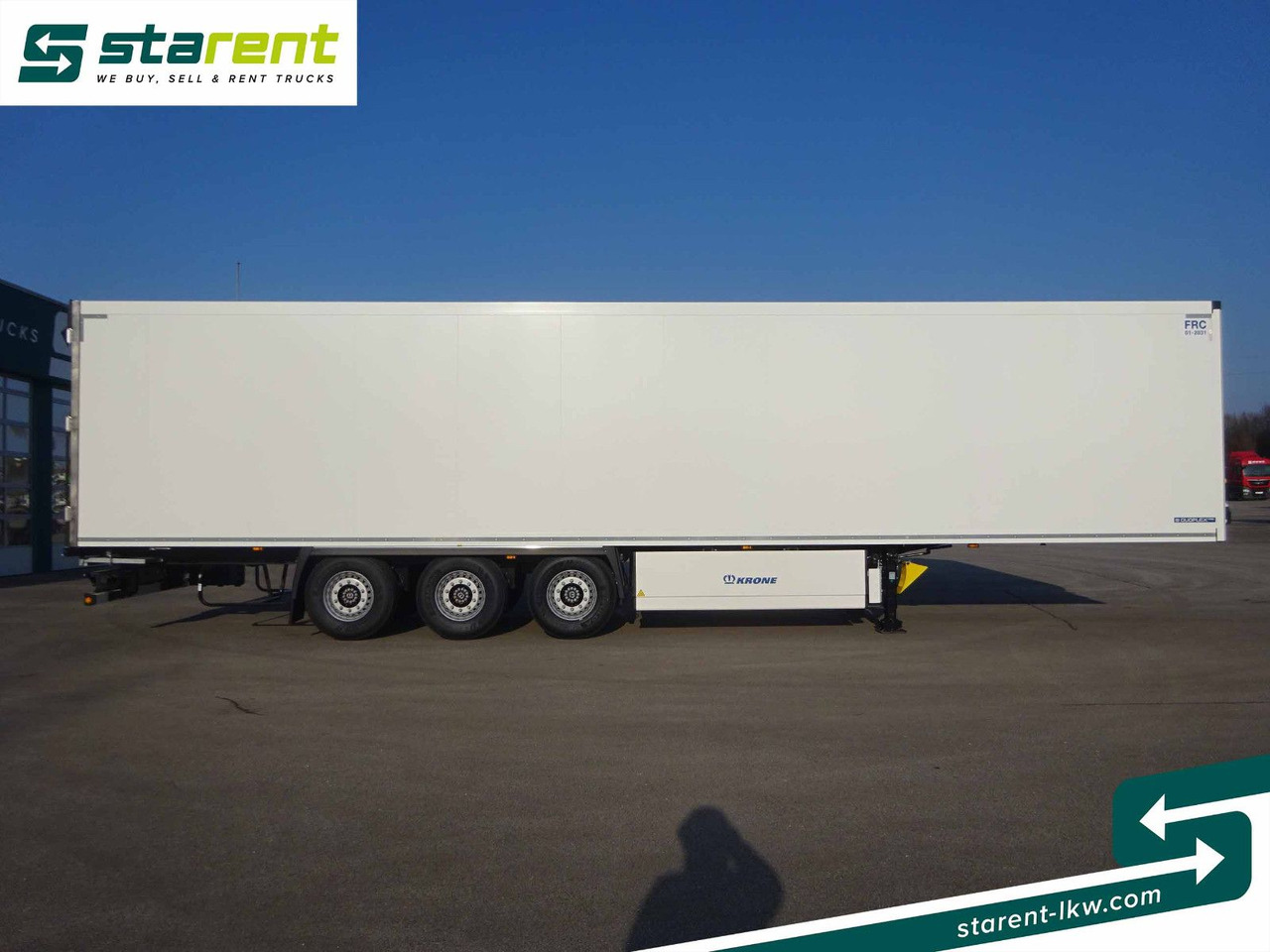 Krone Thermotrailer Carrier Vector 1550, Zurrleisten - Semi-remorque fourgon: photos 4 Krone Thermotrailer Carrier Vector 1550, Zurrleisten - Semi-remorque fourgon: photos 4