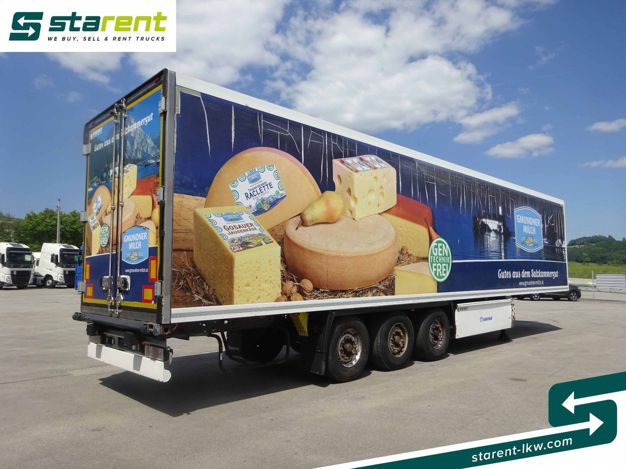 Krone Thermotrailer, Carrier Vector 1950 MT°, 3 Zonen - Semi-remorque fourgon: photos 5 Krone Thermotrailer, Carrier Vector 1950 MT°, 3 Zonen - Semi-remorque fourgon: photos 5