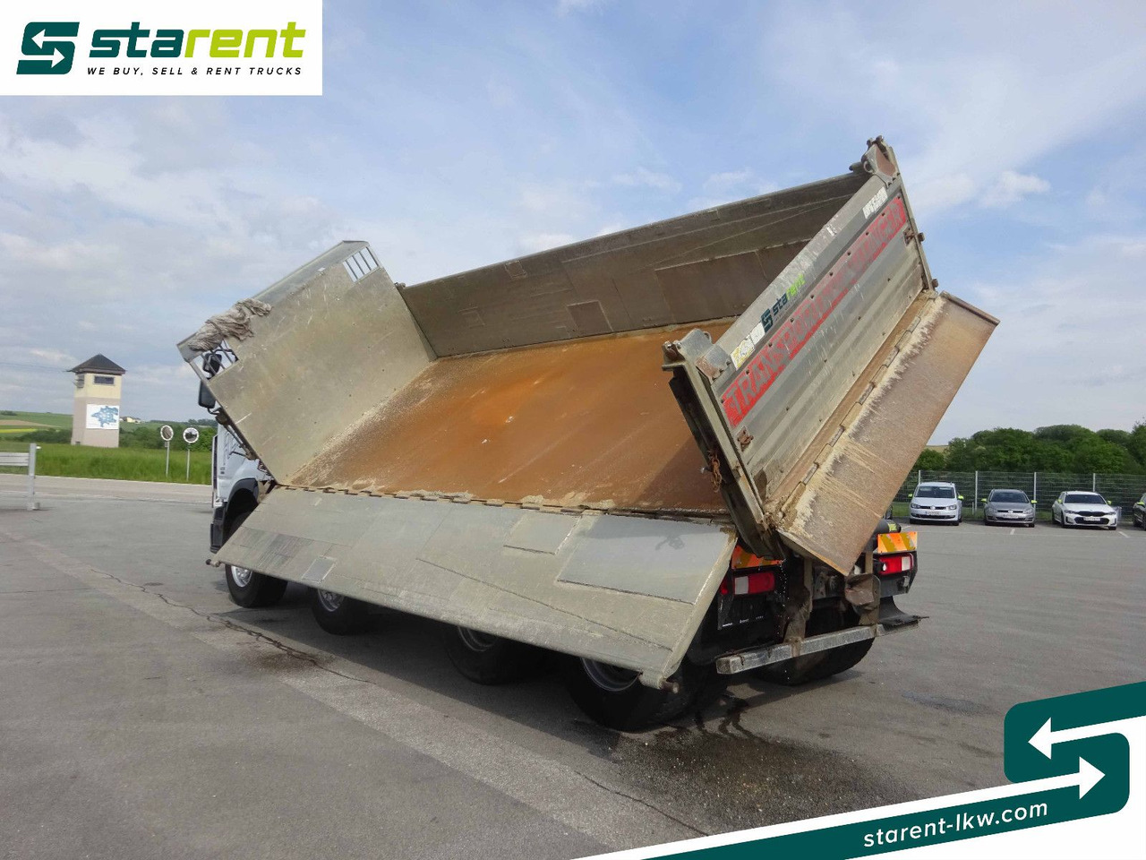 Renault Premium 450 DXi, 8x4, 3 Seitenkipper, Standklima - Camion benne: photos 3 Renault Premium 450 DXi, 8x4, 3 Seitenkipper, Standklima - Camion benne: photos 3