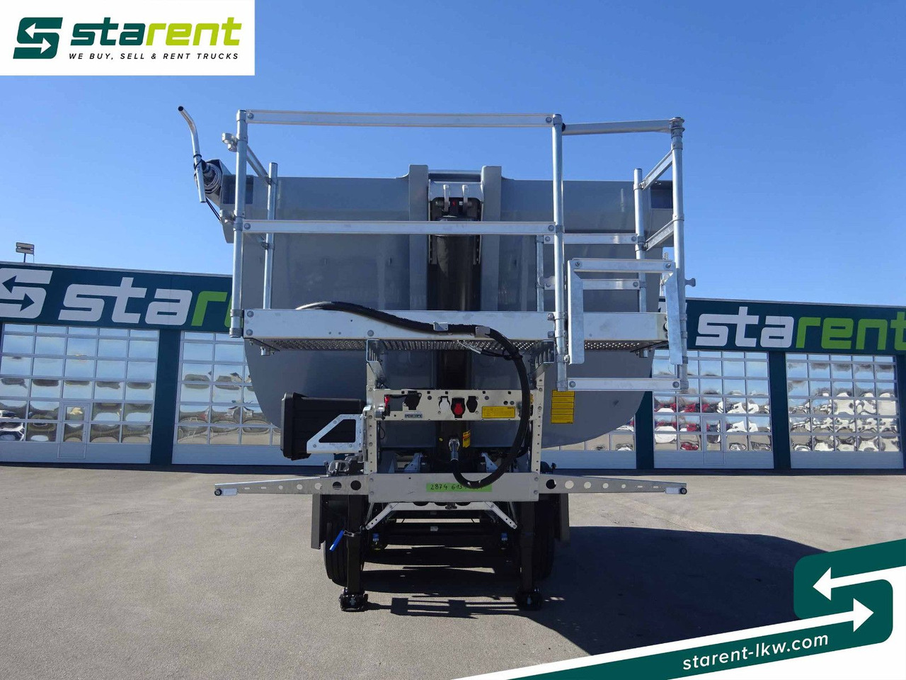 Schmitz Cargobull 3-Achs Kipper, 24m³, Liftachse, Alu Felgen - Semi-remorque benne: photos 2 Schmitz Cargobull 3-Achs Kipper, 24m³, Liftachse, Alu Felgen - Semi-remorque benne: photos 2