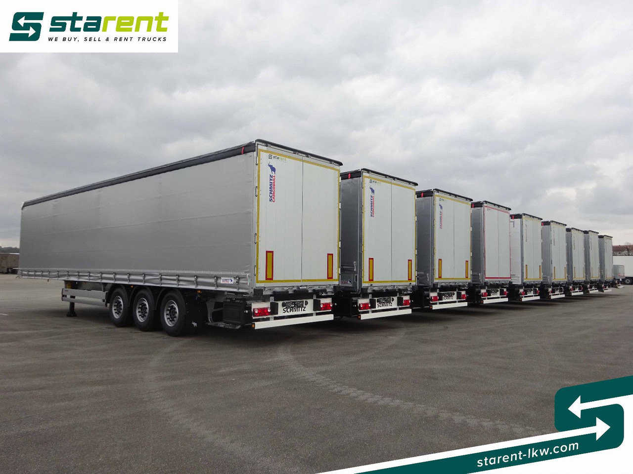 Schmitz Cargobull SOFORT VERFÜGBAR, Baustoff-, Mega-, Varios-,Coil - Semi-remorque rideaux coulissants: photos 4 Schmitz Cargobull SOFORT VERFÜGBAR, Baustoff-, Mega-, Varios-,Coil - Semi-remorque rideaux coulissants: photos 4