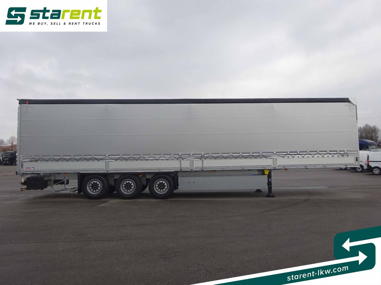 Schmitz Cargobull Tautliner, Bordwand 60cm, Hubdach, Liftachse - Semi-remorque rideaux coulissants: photos 4 Schmitz Cargobull Tautliner, Bordwand 60cm, Hubdach, Liftachse - Semi-remorque rideaux coulissants: photos 4