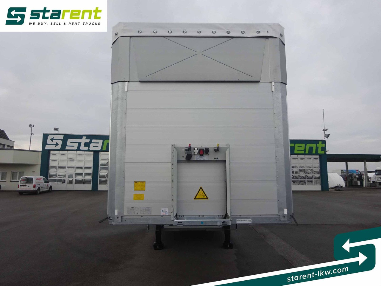 Schmitz Cargobull Tautliner, Bordwand 60cm, Hubdach, Liftachse - Semi-remorque rideaux coulissants: photos 2 Schmitz Cargobull Tautliner, Bordwand 60cm, Hubdach, Liftachse - Semi-remorque rideaux coulissants: photos 2
