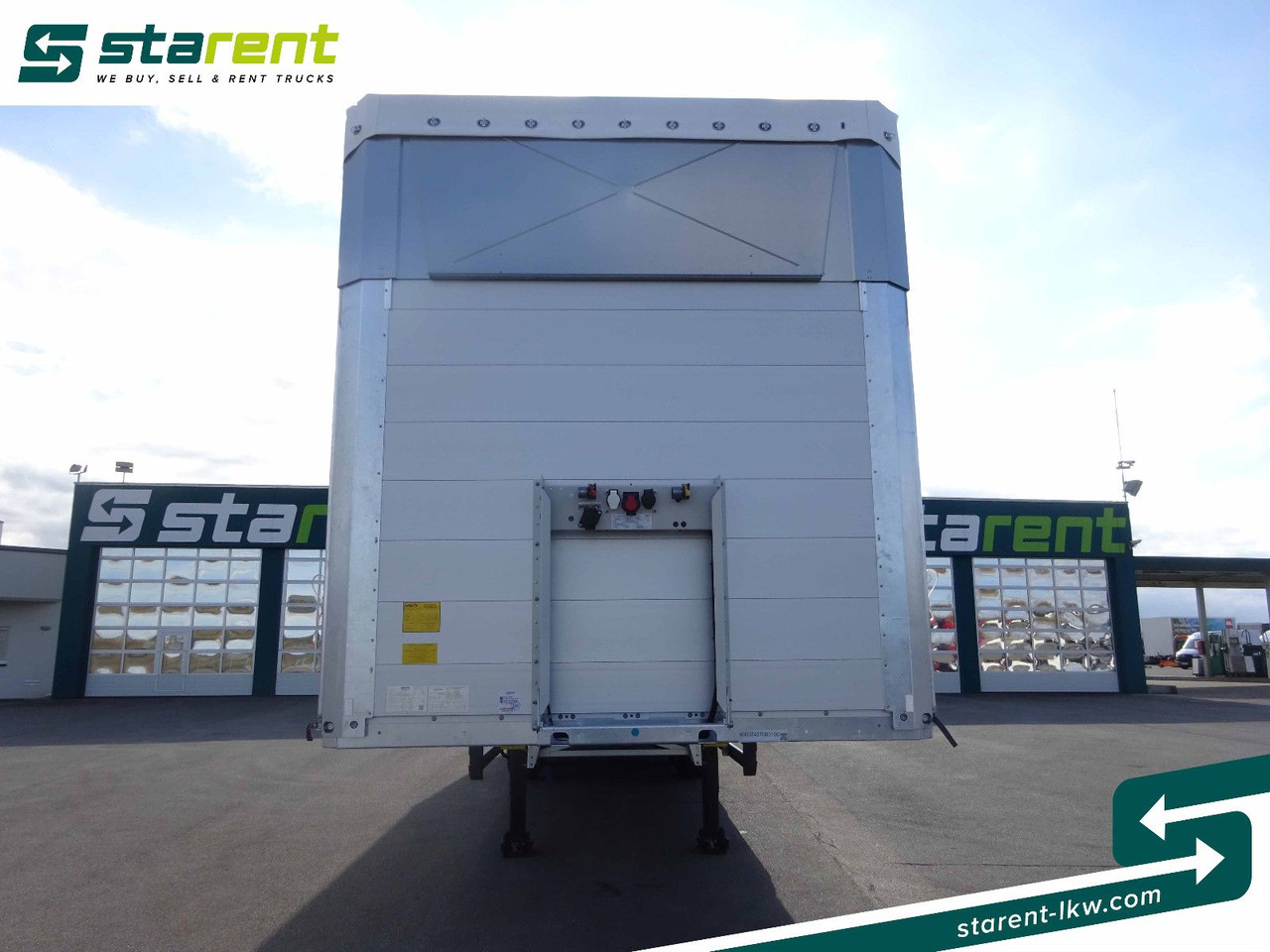 Schmitz Cargobull Tautliner, Bordwand 60cm, Hubdach, Liftachse - Semi-remorque rideaux coulissants: photos 2 Schmitz Cargobull Tautliner, Bordwand 60cm, Hubdach, Liftachse - Semi-remorque rideaux coulissants: photos 2