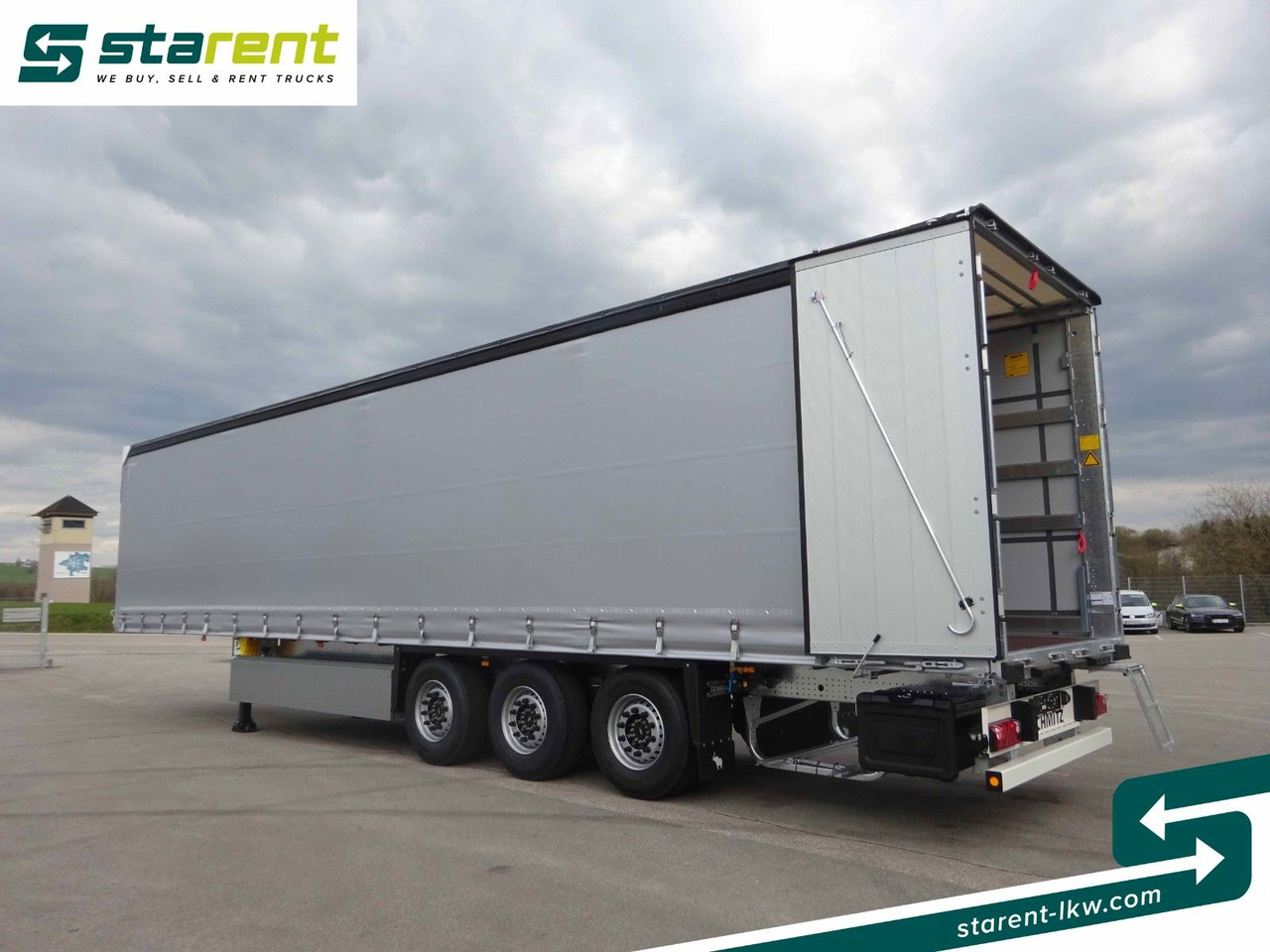 Semi-remorque rideaux coulissants Schmitz Cargobull Tautliner, Hubdach, Liftachse, Palettenkasten,XL: photos 10