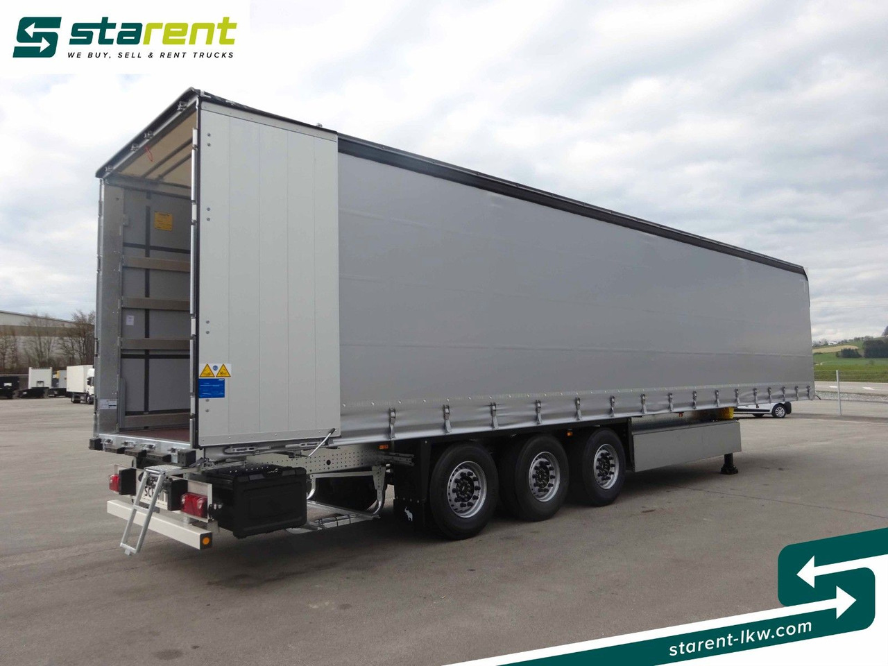 Semi-remorque rideaux coulissants Schmitz Cargobull Tautliner, Hubdach, Liftachse, Palettenkasten,XL: photos 9
