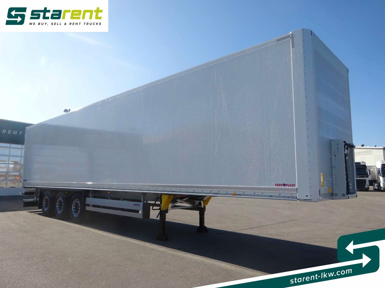 Schmitz Cargobull Trockenfrachtkoffer, Doppelstock, Liftachse - Semi-remorque fourgon: photos 3 Schmitz Cargobull Trockenfrachtkoffer, Doppelstock, Liftachse - Semi-remorque fourgon: photos 3