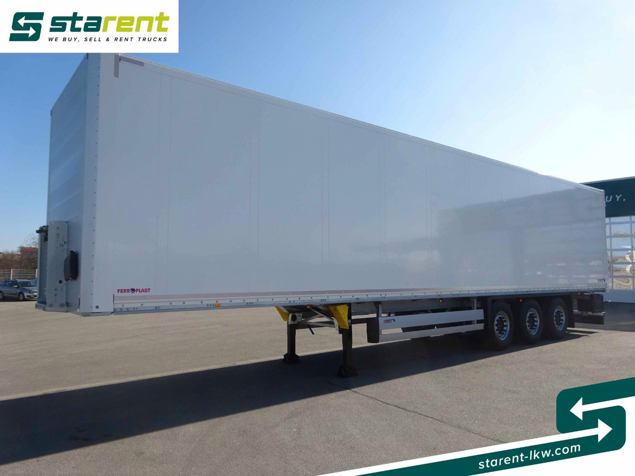 Schmitz Cargobull Trockenfrachtkoffer, Doppelstock, Liftachse - Semi-remorque fourgon: photos 1 Schmitz Cargobull Trockenfrachtkoffer, Doppelstock, Liftachse - Semi-remorque fourgon: photos 1