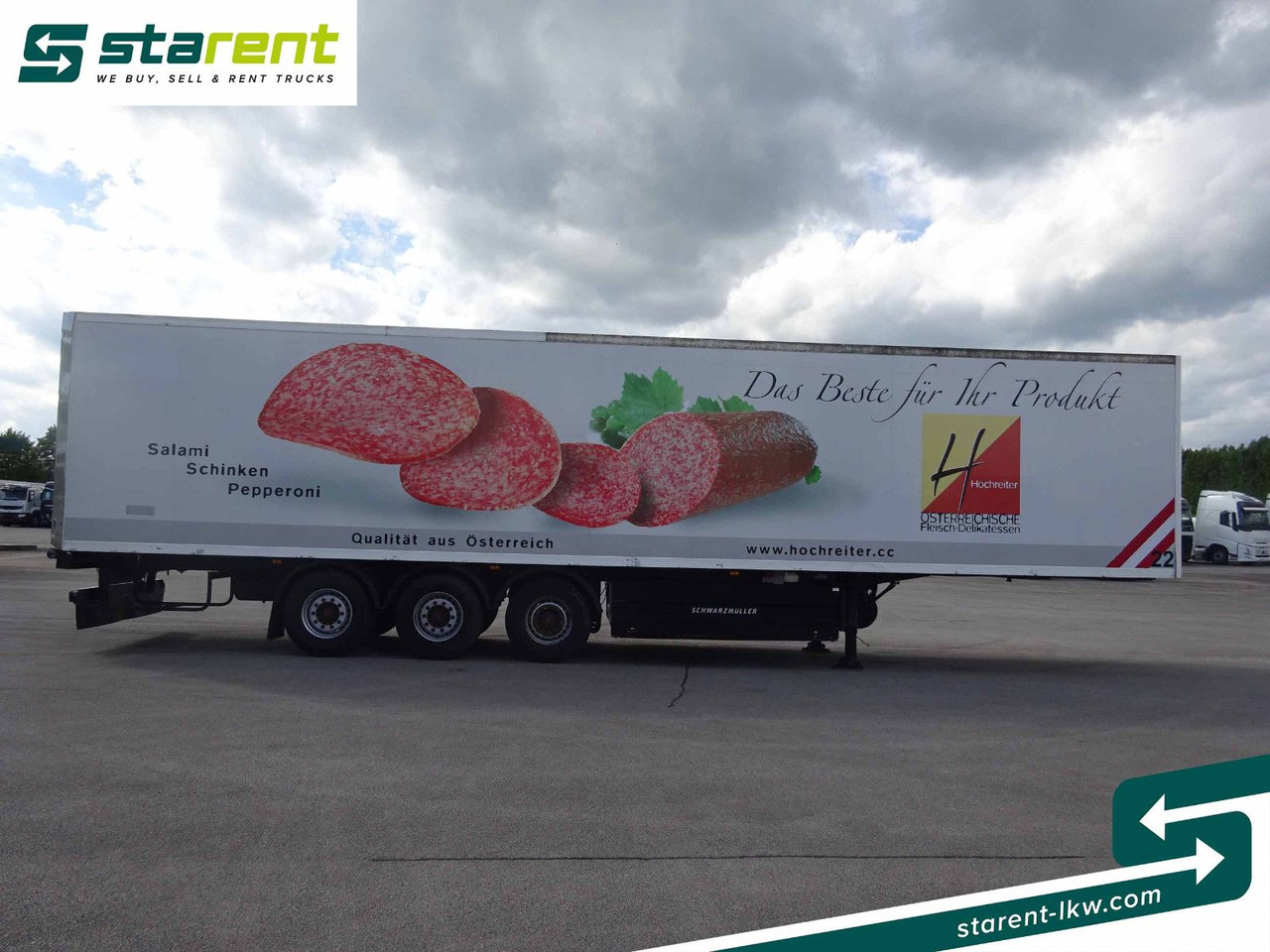 Schwarzmüller Thermotrailer, Thermo King SL400, Liftachse, SAF - Semi-remorque frigorifique: photos 4 Schwarzmüller Thermotrailer, Thermo King SL400, Liftachse, SAF - Semi-remorque frigorifique: photos 4