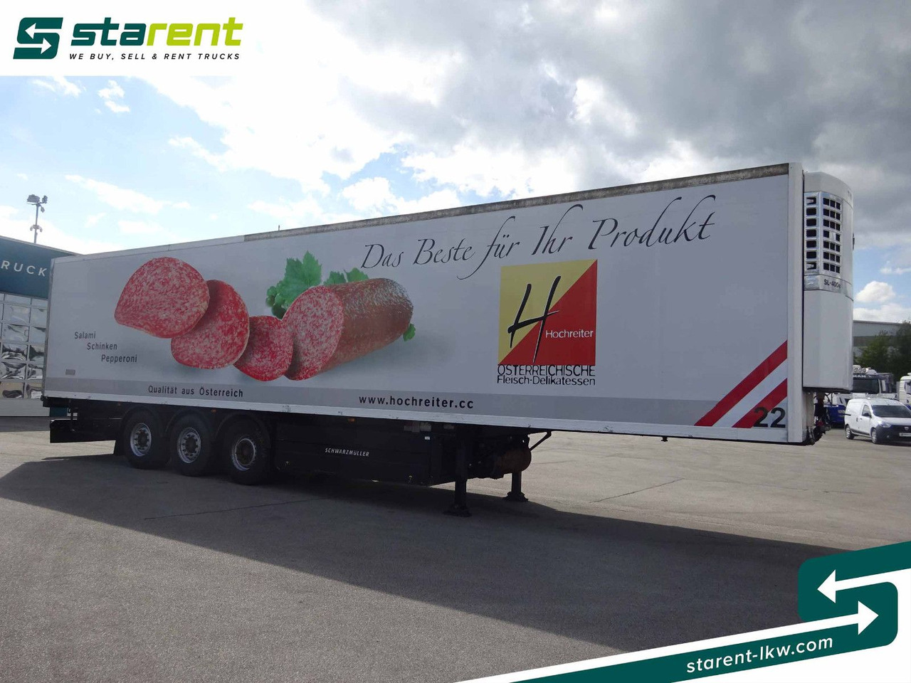 Schwarzmüller Thermotrailer, Thermo King SL400, Liftachse, SAF - Semi-remorque frigorifique: photos 3 Schwarzmüller Thermotrailer, Thermo King SL400, Liftachse, SAF - Semi-remorque frigorifique: photos 3