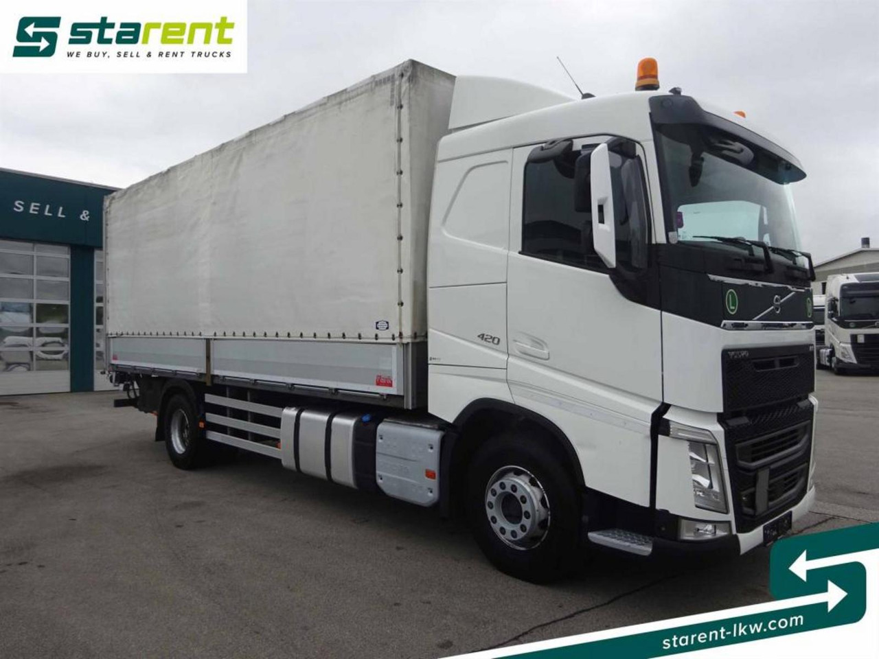 Volvo FH 420 Planenaufbau LBW 2000Kg Kamera Bett - Camion à rideaux coulissants: photos 3 Volvo FH 420 Planenaufbau LBW 2000Kg Kamera Bett - Camion à rideaux coulissants: photos 3