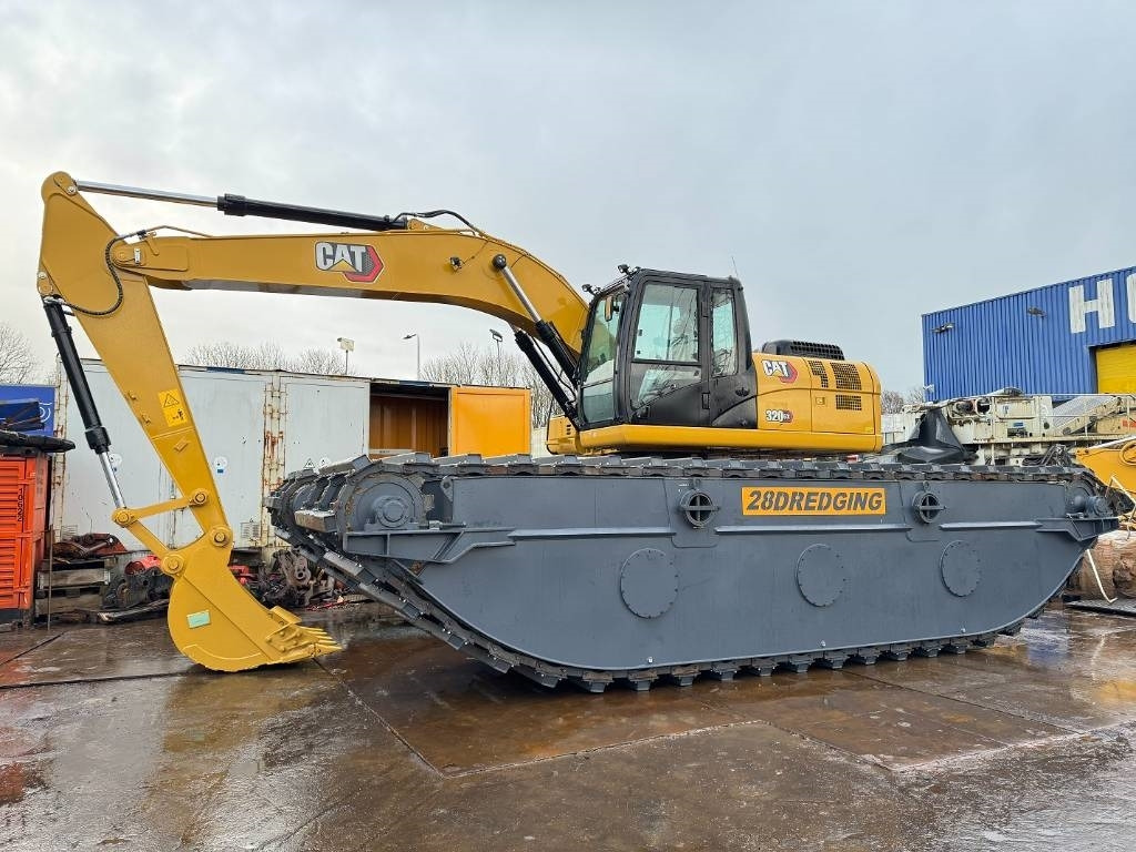 CAT 320 swampbuggy amphibious bigfloat - Excavatrice amphibie: photos 4 CAT 320 swampbuggy amphibious bigfloat - Excavatrice amphibie: photos 4