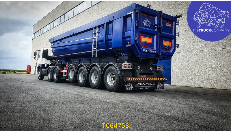 Hoet Trailers 4 axle - Semi-remorque benne: photos 2 Hoet Trailers 4 axle - Semi-remorque benne: photos 2